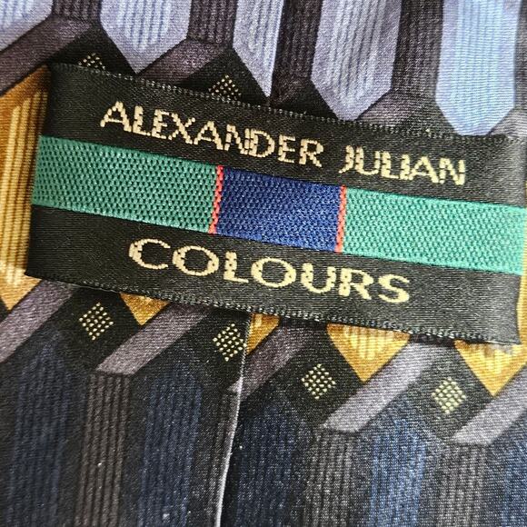 Alexander Julian Colours Neck Tie - Picture 2 of 2